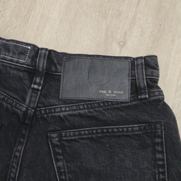 Rag & Bone Maya High Rise 6” Short in Black Modest Size 23 - Picture 8 of 11